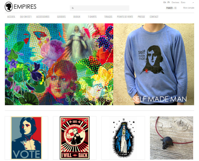 La boutique Empires à Ajaccio La boutique Empires à Ajaccio