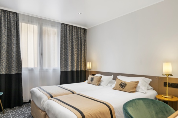 Chambre double lits jumeaux Chambre double lits jumeaux