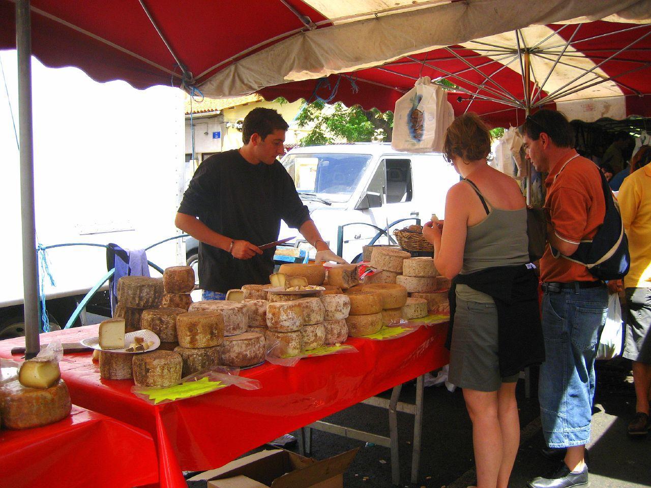 Le marché d'Ajaccio